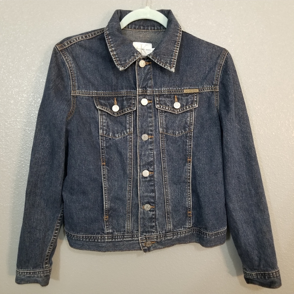 Calvin Klein Women's Jean Jacket sz Small
